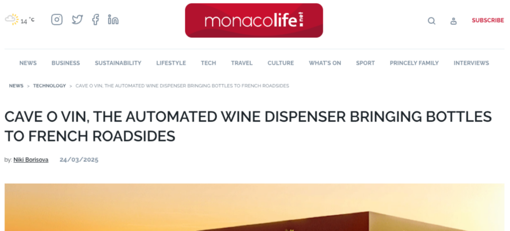 monacolife article cave o vin